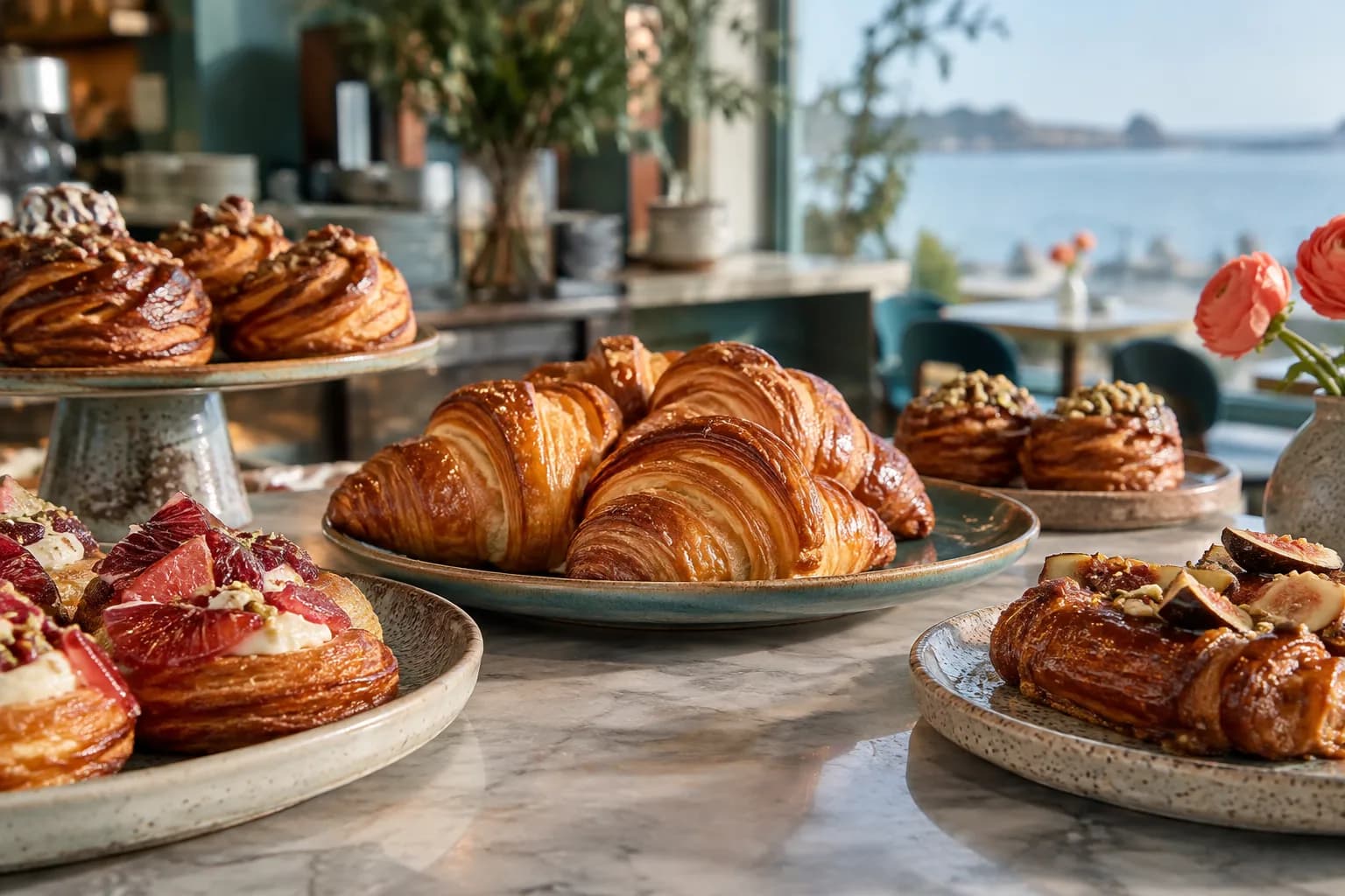 Croissants and handmade pastries at Drift Bakehouse